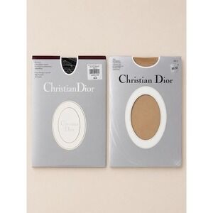 Vtg Christian Dior pantyhoses Lot Of 2